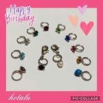 人気✳誕生月ベビーリング・マスクチャーム/シルバー（オーダー製作）