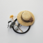 カンカン帽 👒 ヘアゴム