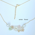 限定1個winter　flower　WT【ネックレス】