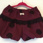 バルーンパンツ（ボルドードット）【80・90サイズ】