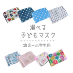 200種類/平面マスク/数量限定価格/2枚セット/幼児～小学生/マスク/ダブルガーゼ