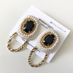 ピアス/ライトベージュ