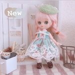 りんごとレースのワンピース𖤣𖥧𖥣｡