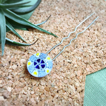 ベネチアンガラスのミニかんざし