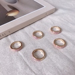 flower metal ring