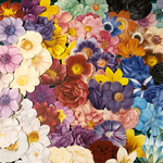 ♡再販♡お花フレークシール