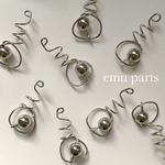 くるくるmetal parts silver4p