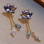 スネイルの古紫・チタンピアス