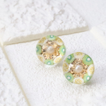 キウイ × バナナ ピアス (イヤリング)