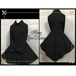 燕尾プリンセスラインコートワンピ(サイズ選べます)