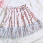リバティ＊ベッツィ ピンクモーヴ♡チュチュのようなチュールスカート