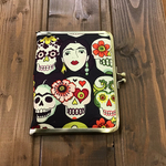  お薬手帳ケース お薬手帳カバー 母子手帳ケース 母子手帳カバー アレキサンダーヘンリー メキシカンスカル