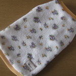 タンクトップ（紫 花柄）Ｍ