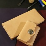 シンプル長財布&コインケース