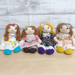 【特別SALE】仲良しカントリードール４点セット