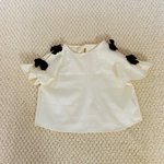 ベビーキッズ服☆ リボン付きトップス　90サイズ