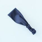(SALE)洗濯機で洗えて、アイロンいらず♪The simple ヘアバンド(navy）