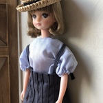 リカちゃん服＊ドルマンスリーブブラウスls
