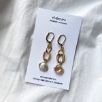 チェーン淡水パールpierce