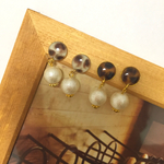 新色追加！！べっ甲×cottonpearl  ピアス