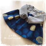 夜空のアウリンコふんわりチュニックワンピ＊size100、110