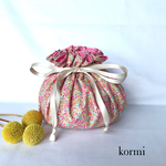 kormi　巾着　化粧ポーチ