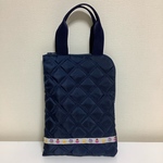 ★再販★シンプルタブレットバッグ（navy）