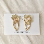 お花 ピアス