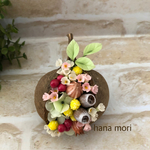 粘土の花＊ブッダナッツミニ＊
