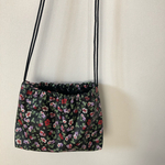 値下げ✨巾着ミニショルダーバッグ　花柄