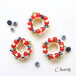 フェイクなフランボワーズのリースタルト