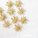 8pcs 高品質花芯 フラワーカボション 大
