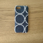 受注製作*ミナペルホネン*タンバリン*navy×light beige*mina perhonen*iPhoneケース*iPhoneカバー*スマホケース*スマホカバー