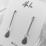 上品に♡ゆれるシルバーピアス