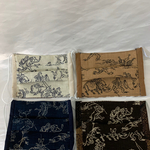 (送料無料)鳥獣戯画マスク4種類(Ｌサイズ)