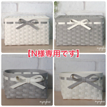 【N様専用】☆リボンがかわいい♡マスクケース＆小物入れセット
