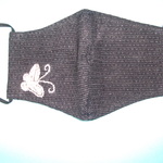 和服布に蝶々の刺繍をしました送料無料