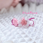 【 犬用　バレッタ 】 おしゃれ　トップノットペット　子供　ヘアアクセサリー　リボン　バレッタ　♡AquaMana♡