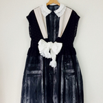 100cm丈クローゼットコンシェルジュワンピース・シャビーブラック