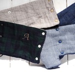再販６ エルゴよだれandちくちくよけカバー　イニシャル入り