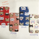 ★【受注生産】猫ちゃん iPhoneケース（カバータイプ）
