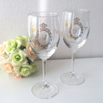 再再販♡【ペア】イニシャル入りのワイングラス♡