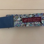 ⭐️ウクレレストラップ　フレンチブルドック柄　ブルー⭐️