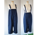 サスペンダー付3WAYサロペット　ネイビー