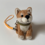 お散歩柴犬🐕茶柴　羊毛フェルト