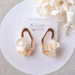 <SALE>雨上がりの紫陽花ピアス/イヤリング