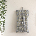 【送料無料】ボックスティッシュカバー ミナペルホネン  tambourine ×「LIBERTY」sleeping rose ハンドメイド