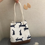 ミナペルホネン  runrunrun 手編みカゴバッグ
