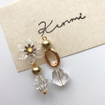 アシメピアス&イヤリング