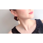 上品 大人なゴールド ピアス イヤリング